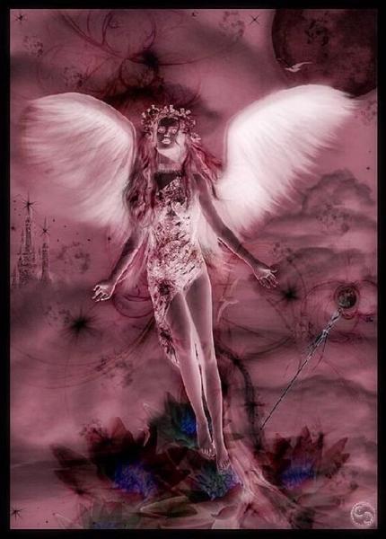 Un ange et une enfant ...